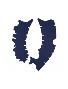 PROTEÇÕES DE CHASSIS GOMA DE BORRACHA VIBRAM YAMAHA YZ-F 250 / 450 2018-2019 - AZUL